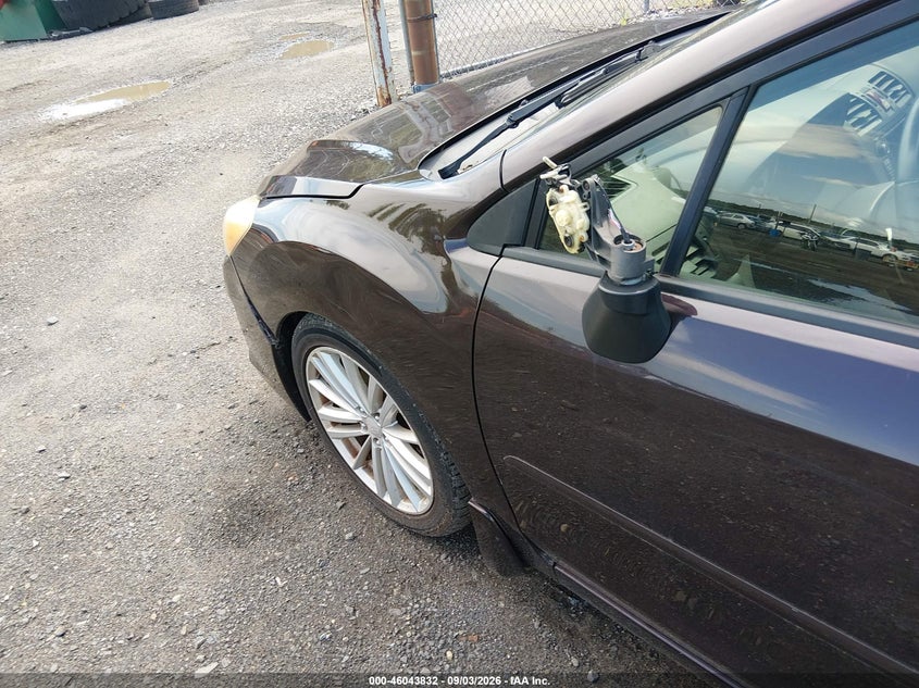 2012 SUBARU IMPREZA auction photo 6