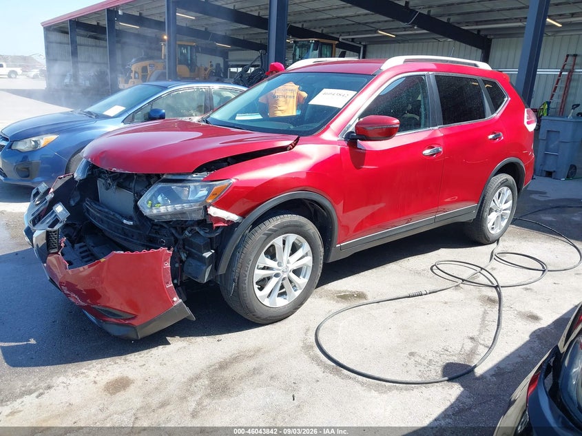 Vin: knmat2mv7gp636591, lot: 46543297, nissan rogue sv 20162