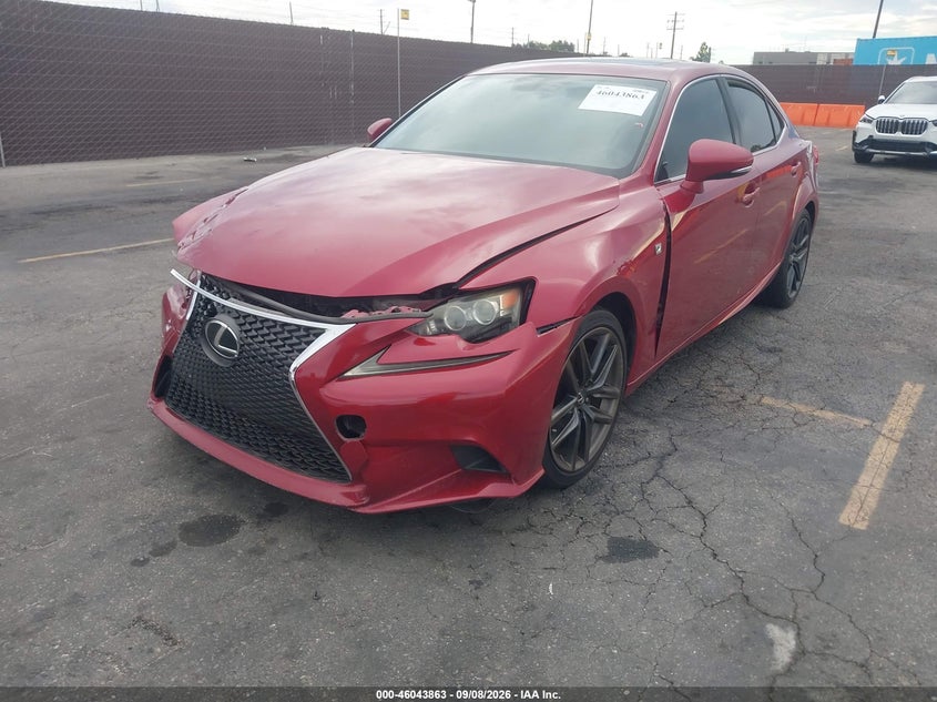 LEXUS IS 250 2014 VIN JTHBF1D2XE5000816