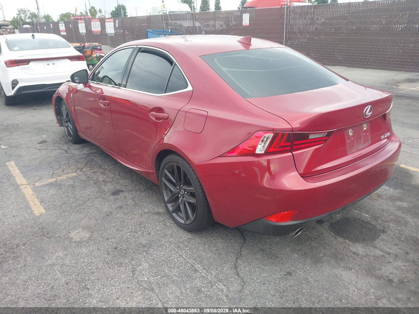 LEXUS IS 250 2014 VIN JTHBF1D2XE5000816