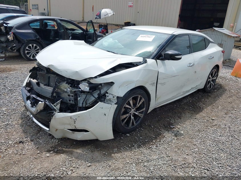 Vin: 1n4aa6ap2gc903247, lot: 46543322, nissan maxima 3.5 sv 20162