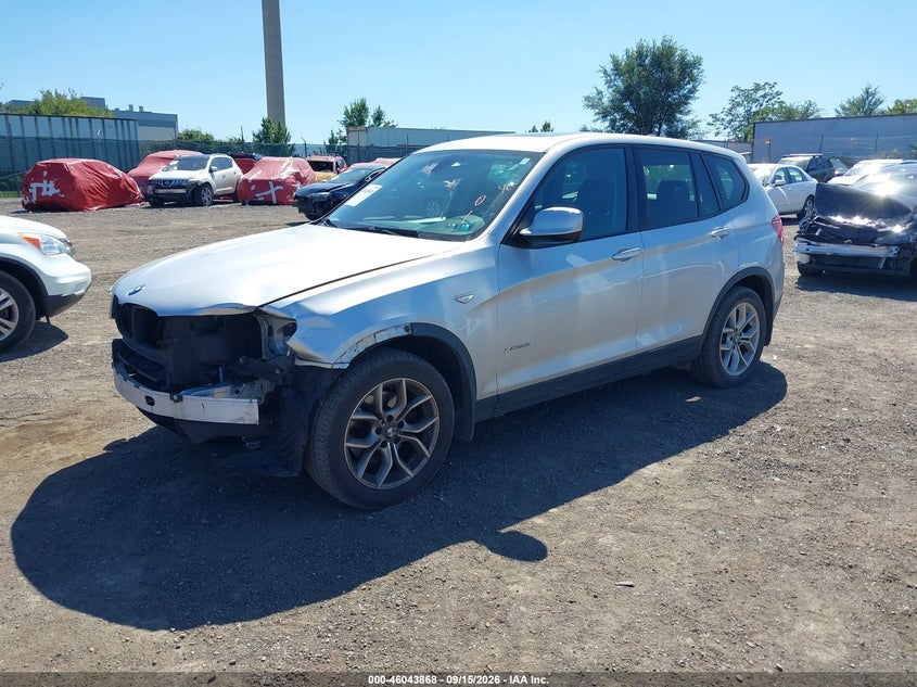 BMW X3 2014 VIN 5UXWX7C55E0E82298