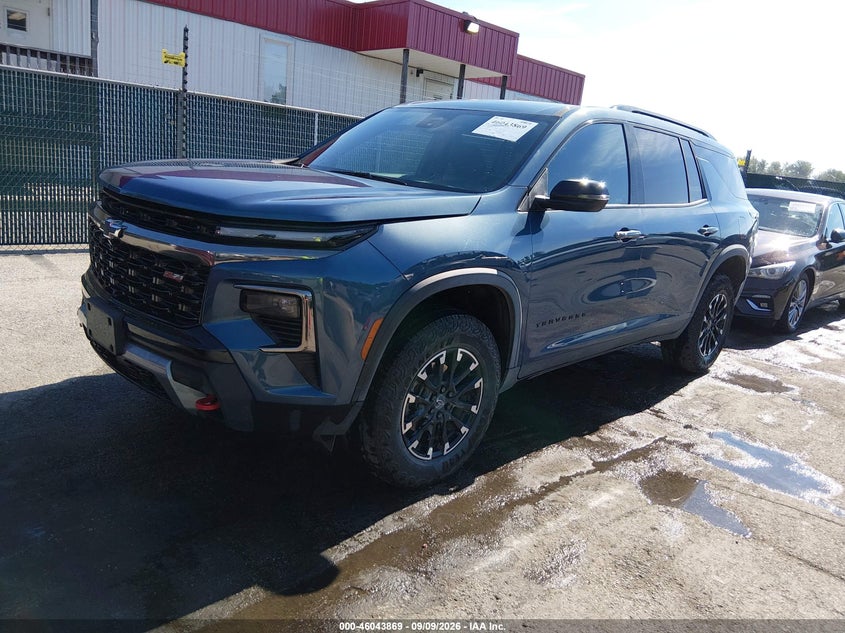Vin: 1gnevjrsxsj175653, lot: 46543324, chevrolet traverse awd z71 20252