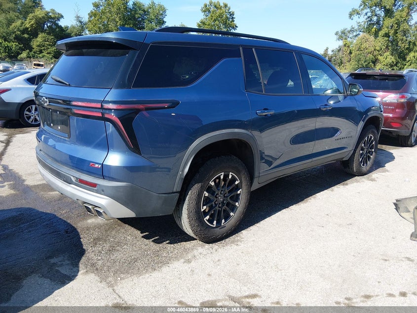 Vin: 1gnevjrsxsj175653, lot: 46543324, chevrolet traverse awd z71 20254