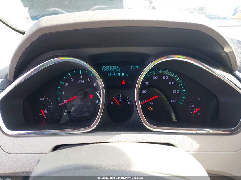 2012 CHEVROLET TRAVERSE auction photo 7