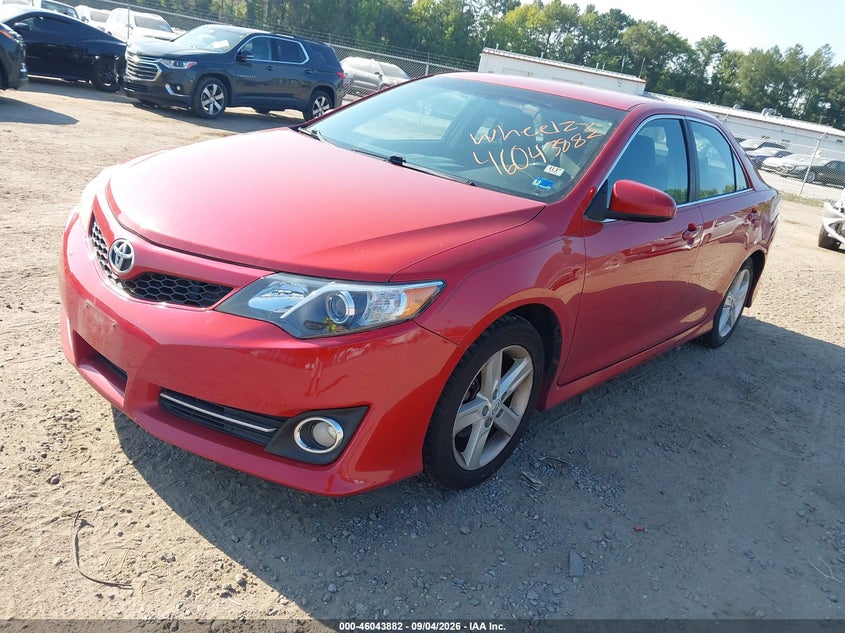 2012 TOYOTA CAMRY SEDAN 2.5L I-4 DOHC, VVT, REGULAR , 173HP