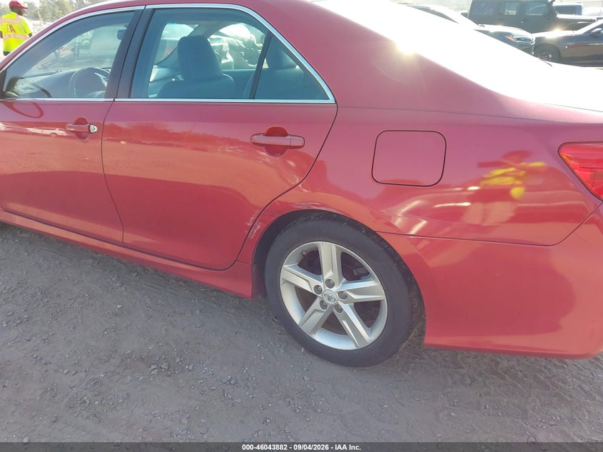 2012 TOYOTA CAMRY SEDAN 2.5L I-4 DOHC, VVT, REGULAR , 173HP