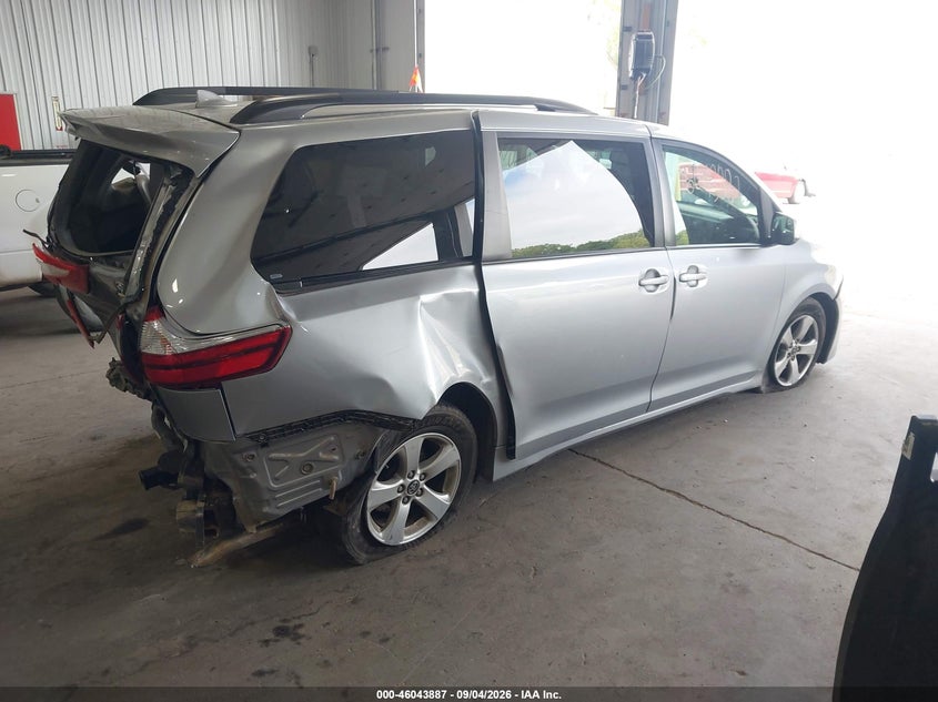 Vin: 5tdkz3dc0js932976, lot: 46543341, toyota sienna le 8 passenger 20184