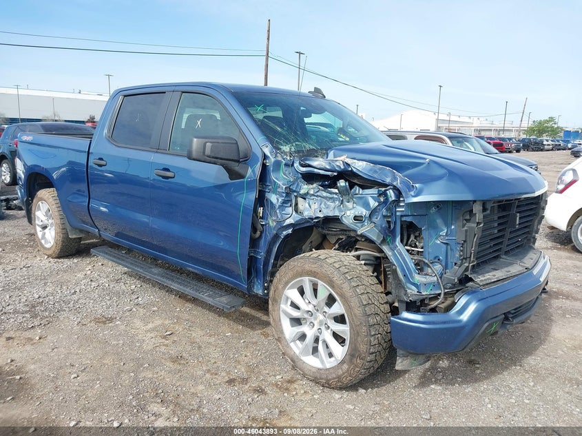 Vin: 1gcpdbek1rz196550, lot: 46543348, chevrolet silverado 1500 custom 2024 img_1