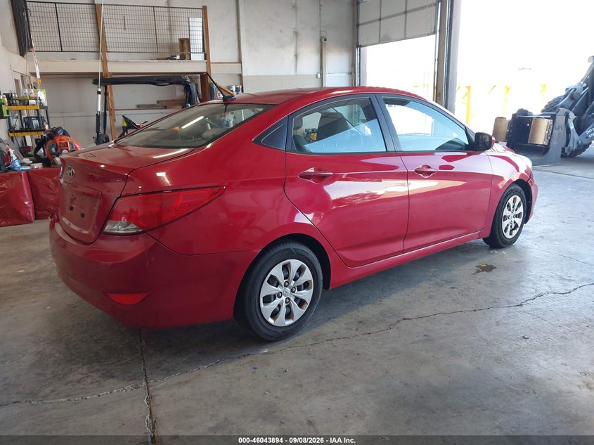 2016 HYUNDAI ACCENT auction photo 4