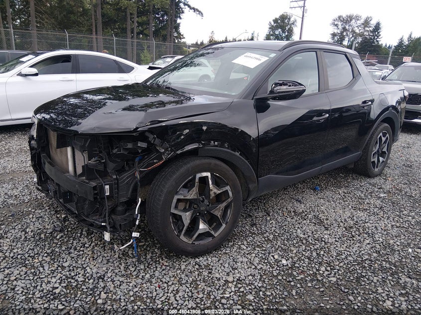 Vin: 5ntjedaf6nh015873, lot: 46543361, hyundai santa cruz limited 20222