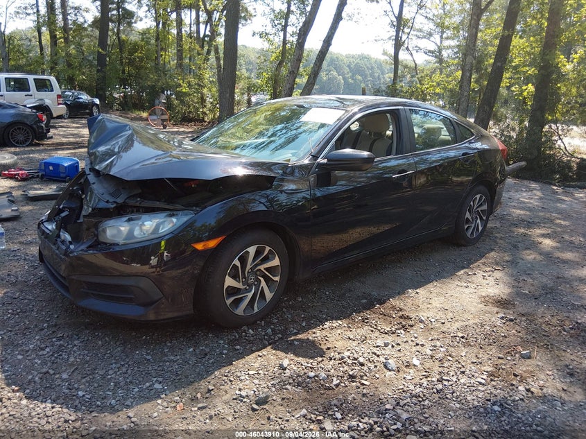 Vin: 19xfc2f70ge234769, lot: 46543365, honda civic ex 20162