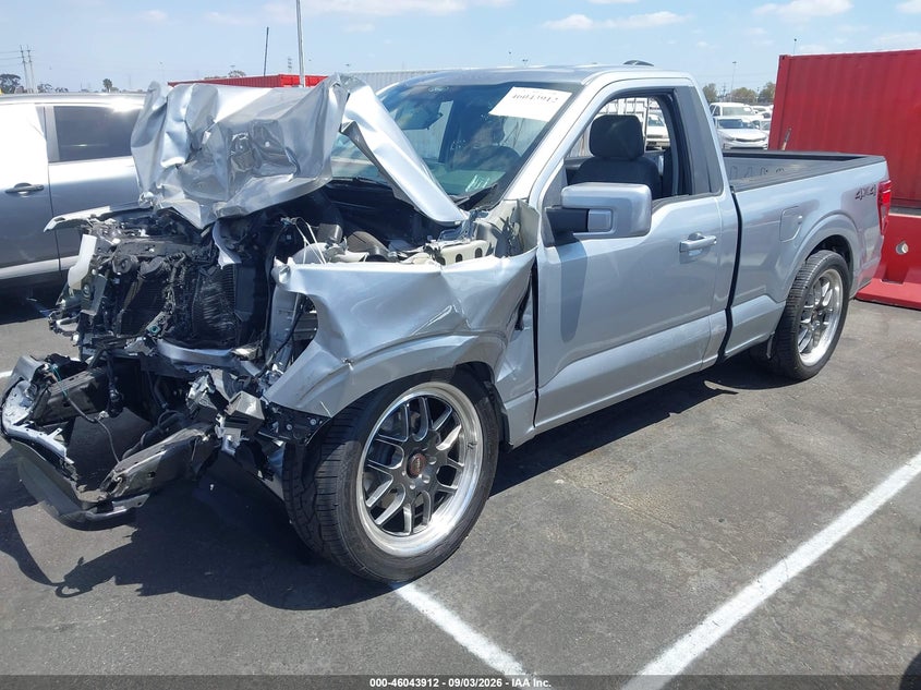 2025 Ford F-150 Xl, Front End, IAAI, VIN 1FTMF1L55SKF25124 — photo 2