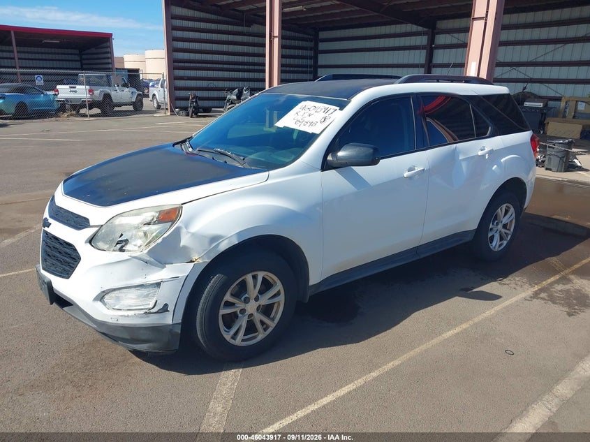 Vin: 2gnalcek2g1174360, lot: 46543372, chevrolet equinox lt 20162