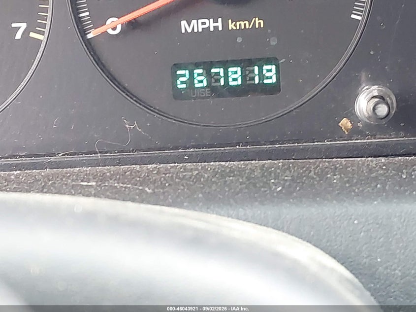 2000 JEEP GRAND CHEROKEE SPORT UTILITY VEHICLE 4.0L I-6 REGULAR , 195HP