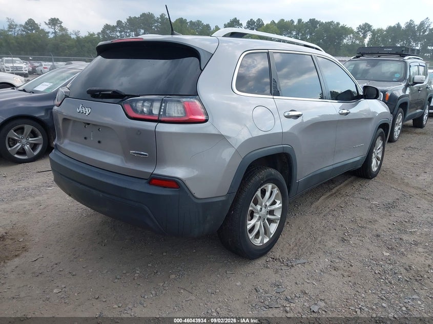 2019 JEEP CHEROKEE SPORT UTILITY VEHICLE 2.4L I-4 VVT, REGULAR , 180HP