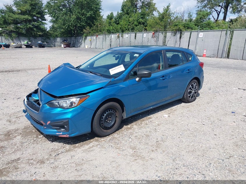 SUBARU IMPREZA 2019 VIN 4S3GTAA69K3720946