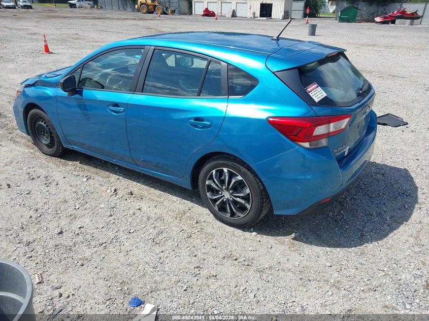 SUBARU IMPREZA 2019 VIN 4S3GTAA69K3720946