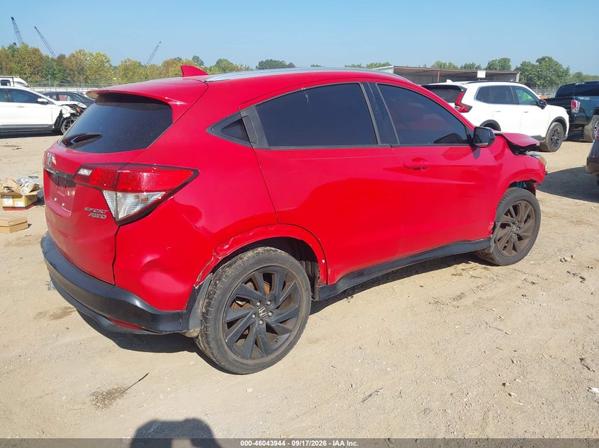 Vin: 3czru6h19nm722044, lot: 46543399, honda hr-v awd sport 20224