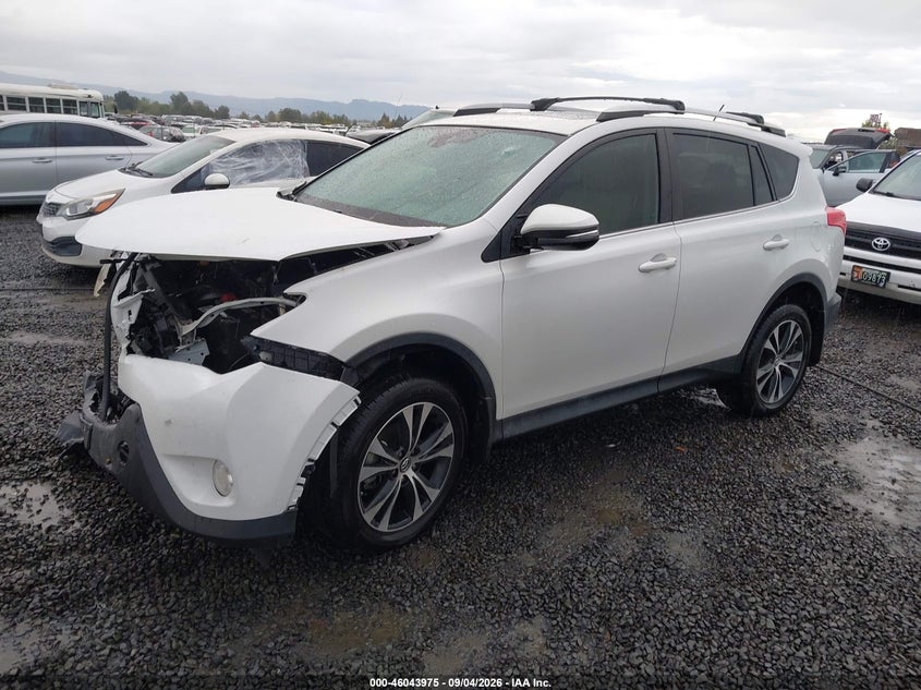 Vin: 2t3yfrev3fw217234, lot: 46543430, toyota rav4 limited 20152