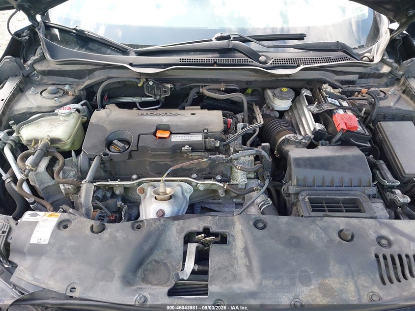 HONDA CIVIC 2019 VIN 2HGFC2F64KH598750