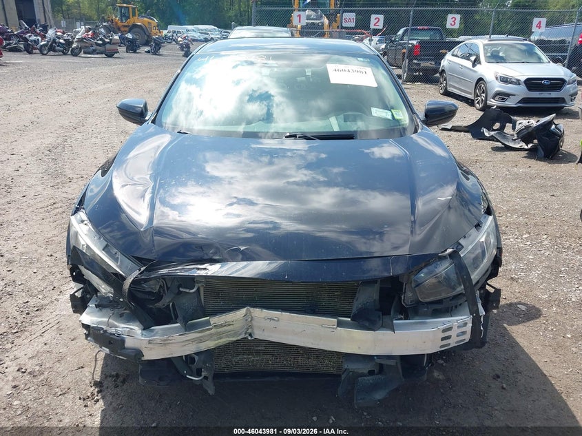 HONDA CIVIC 2019 VIN 2HGFC2F64KH598750