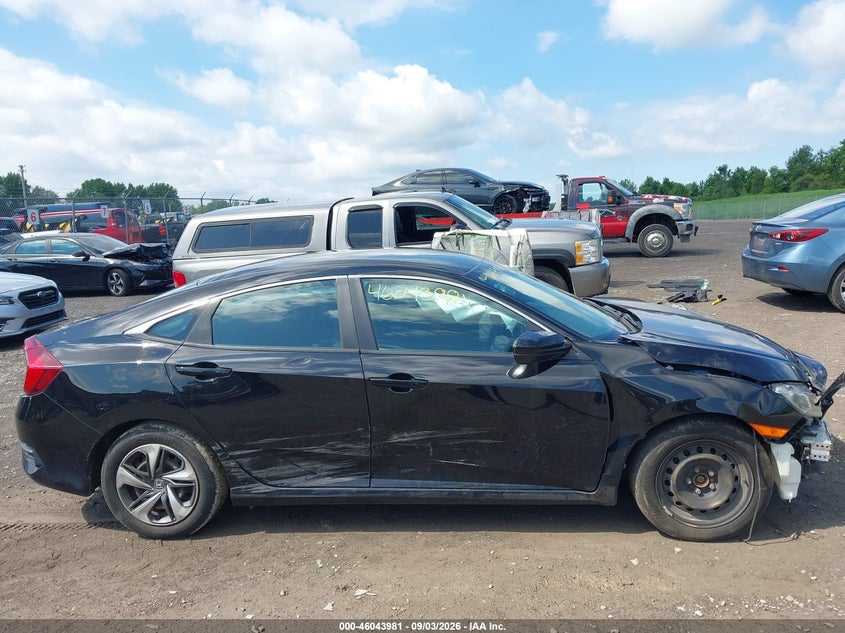 HONDA CIVIC 2019 VIN 2HGFC2F64KH598750