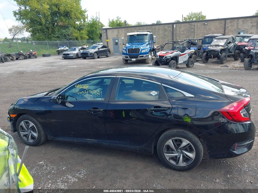 HONDA CIVIC 2019 VIN 2HGFC2F64KH598750