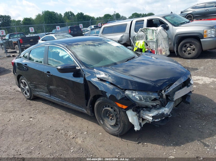 Vin: 2hgfc2f64kh598750, lot: 46543436, honda civic lx 2019 img_1