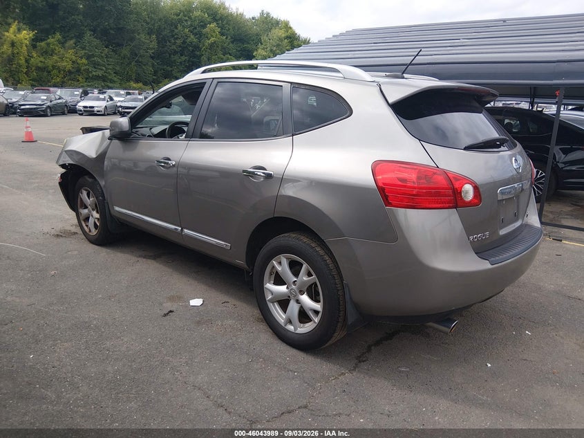 Vin: jn8as5mv8bw689310, lot: 46543443, nissan rogue sv 20113