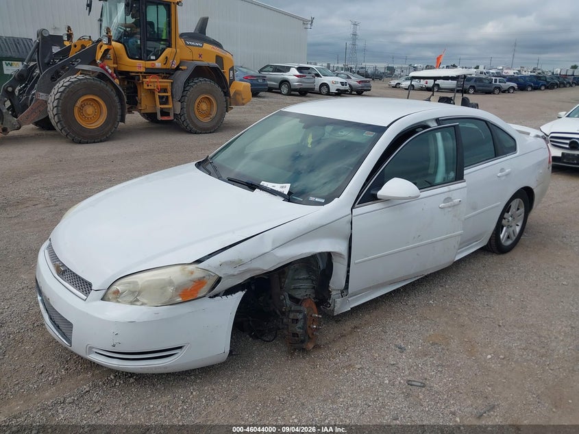 Vin: 2g1wg5e30c1165487, lot: 46543455, chevrolet impala lt 20122