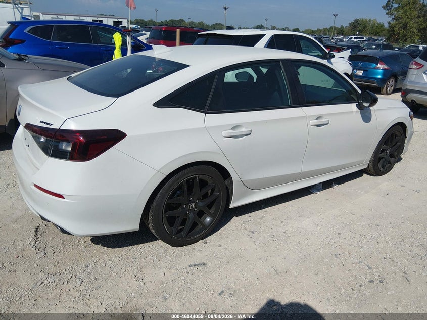 Vin: 2hgfe2f58th518658, lot: 46543514, honda civic sport 20264