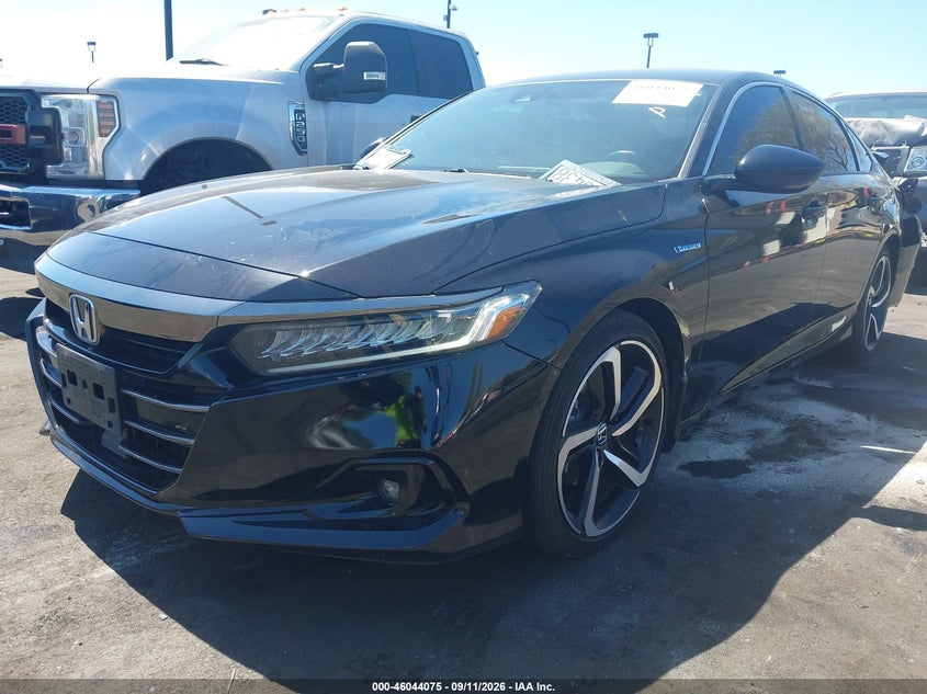 Vin: 1hgcv3f25na035144, lot: 46543530, honda accord hybrid sport 20222