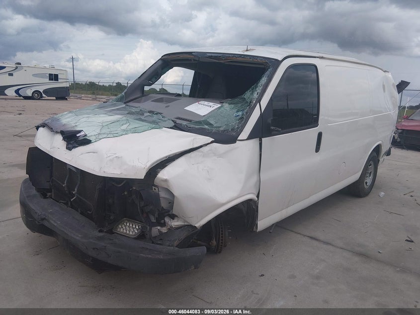 Vin: 1gcwgaff3h1345522, lot: 46543537, chevrolet express 2500 work van 20172