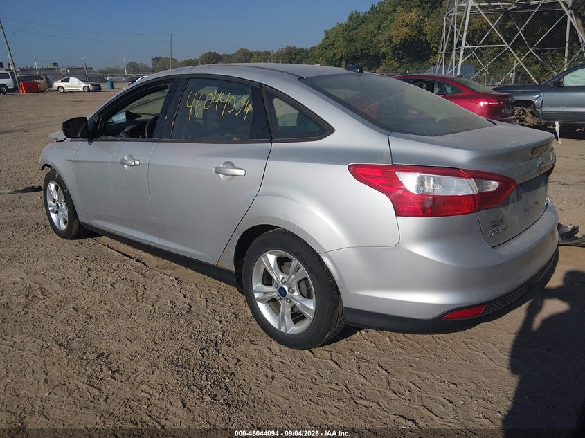 Vin: 1fadp3f27el258681, lot: 46543549, ford focus se 20143