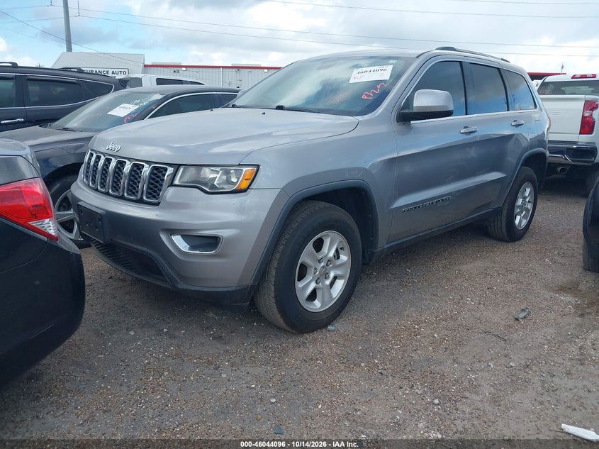 Vin: 1c4rjeag5hc697236, lot: 46543551, jeep grand cherokee laredo 4x2 20172