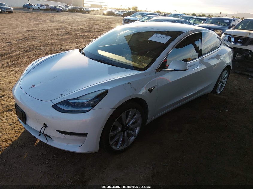 Vin: 5yj3e1ea2jf062377, lot: 46543562, tesla model 3 long range/mid range 20182