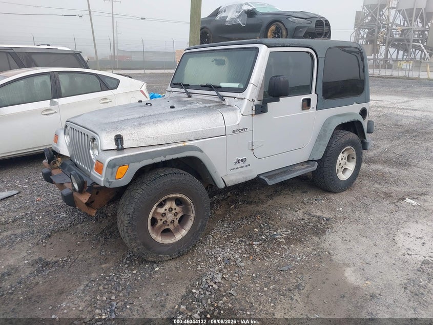 JEEP WRANGLER 2003 VIN 1J4FA49S73P304760