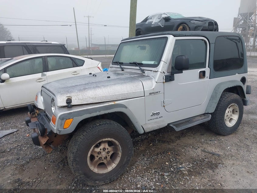 JEEP WRANGLER 2003 VIN 1J4FA49S73P304760