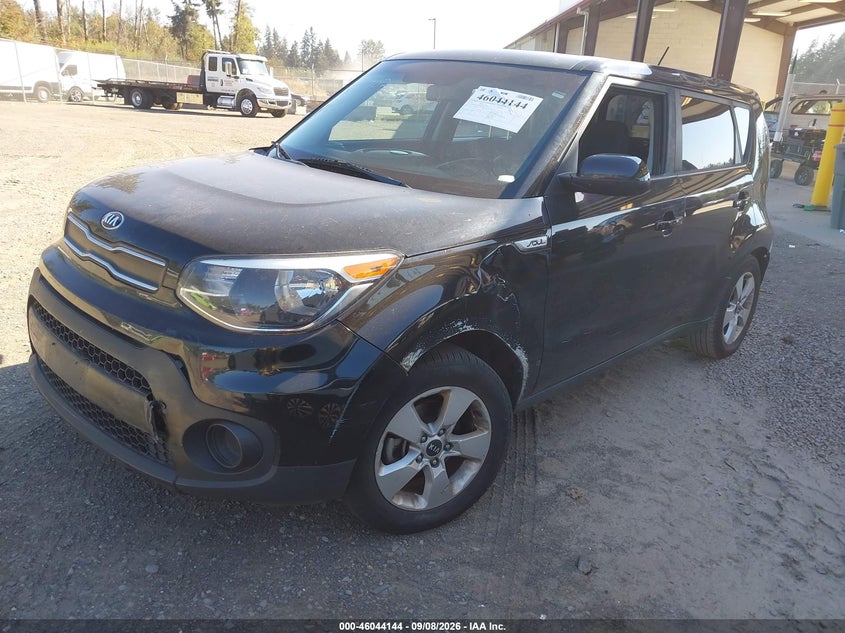 Vin: kndjn2a20h7465866, lot: 46543599, kia soul 20172