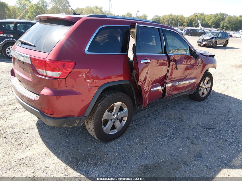 Vin: 1c4rjfbt6dc573178, lot: 46543611, jeep grand cherokee limited 20134