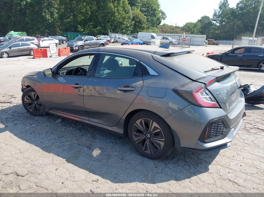Vin: shhfk7h58ju406445, lot: 46543644, honda civic ex 20183