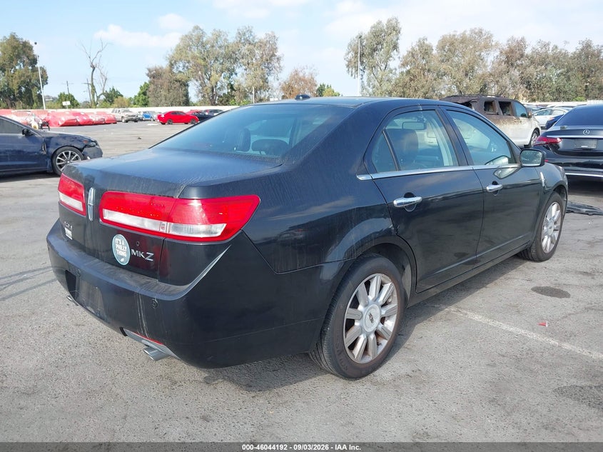 2012 LINCOLN MKZ SEDAN 3.5L V-6 DOHC, VVT, REGULAR , 263HP