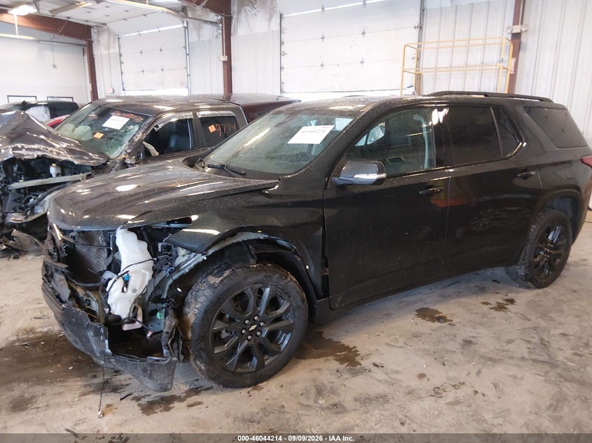 Vin: 1gnevjkw0mj127269, lot: 46543669, chevrolet traverse awd rs 20212