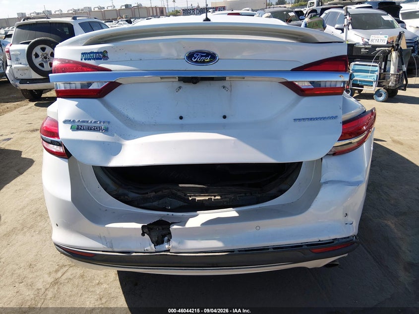 FORD FUSION ENERGI 2018 VIN 3FA6P0SU9JR186943