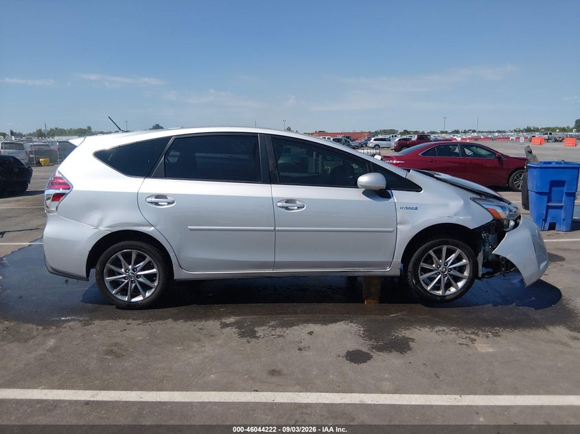 TOYOTA PRIUS V 2015 VIN JTDZN3EU4FJ038002