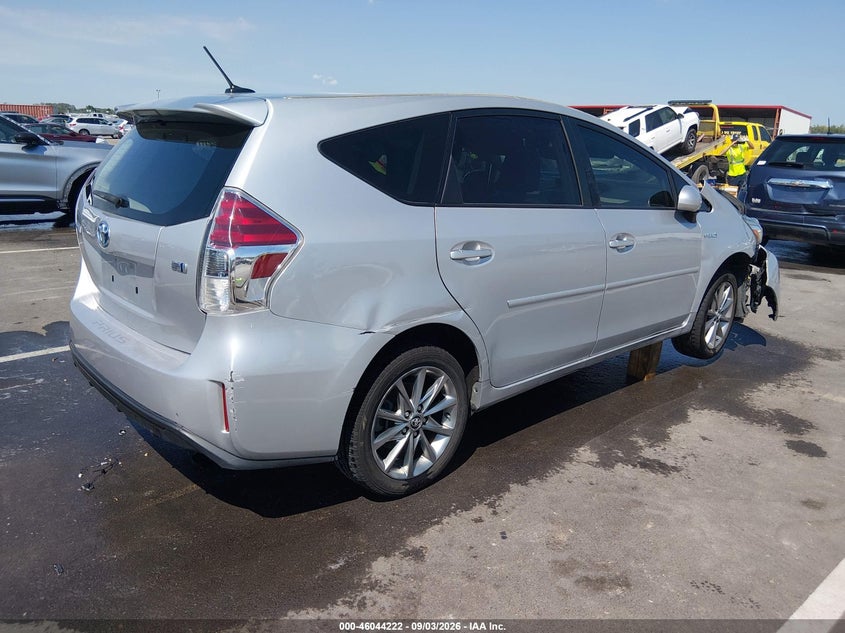 TOYOTA PRIUS V 2015 VIN JTDZN3EU4FJ038002