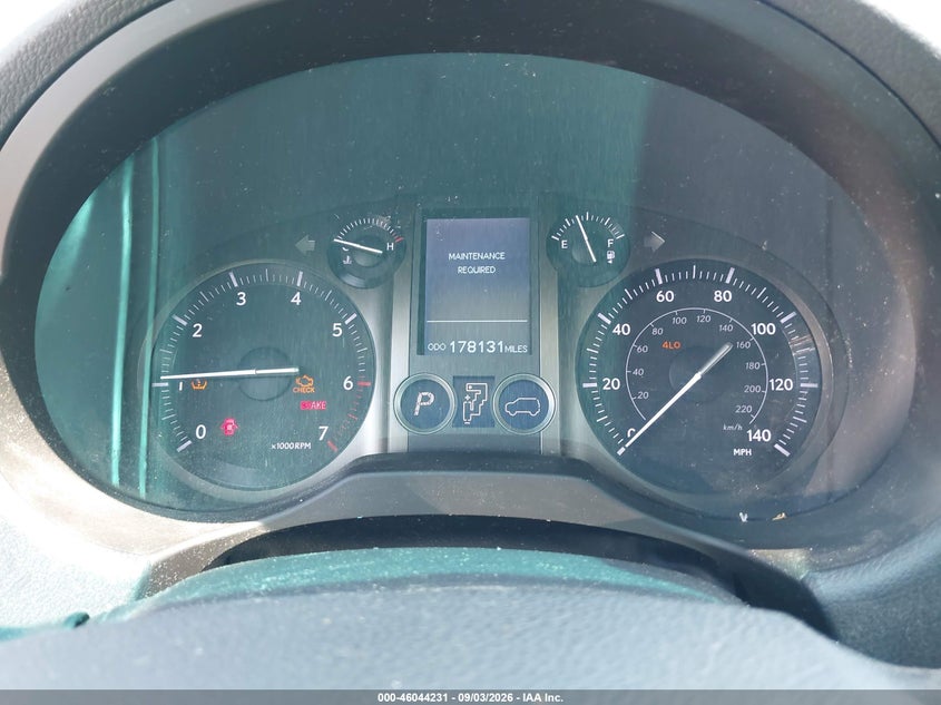 LEXUS GX 460 2013 VIN JTJBM7FX4D5056412