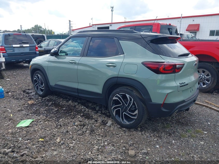 Vin: kl79mtsl6rb045110, lot: 46543688, chevrolet trailblazer fwd rs 20243
