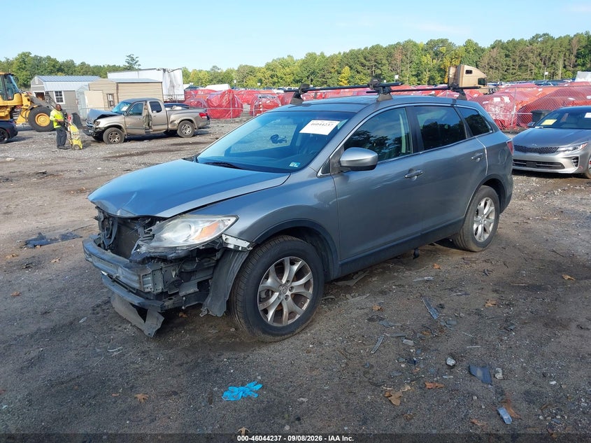 Vin: jm3tb2caxc0346382, lot: 46543692, mazda cx-9 touring 20122